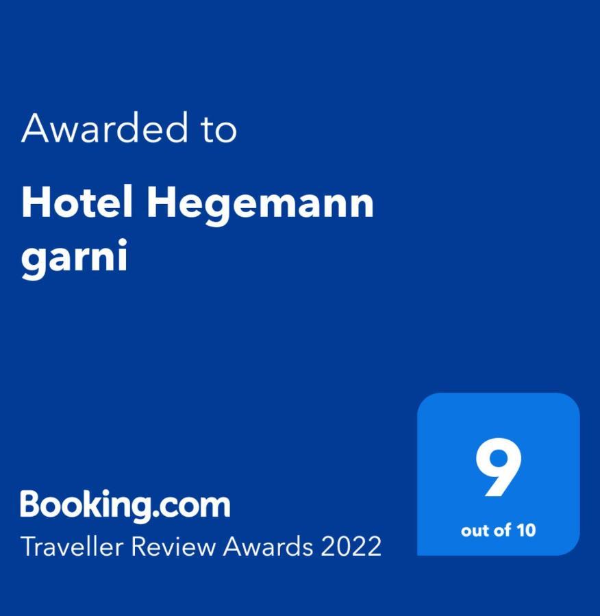 Hotel Hegemann Garni Hovelhof Exterior photo